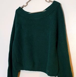 Boat neck women's sweater
